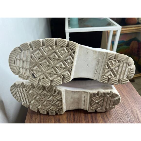 Converse All Star Chuck Taylor Black Canvas Lug Sole Platform High Tops sz 10.5 - Picture 5 of 6